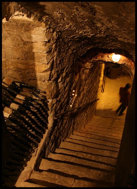 Deep Down To Montsonis Castle Wine Cellar By Jan Michael Breider Wine