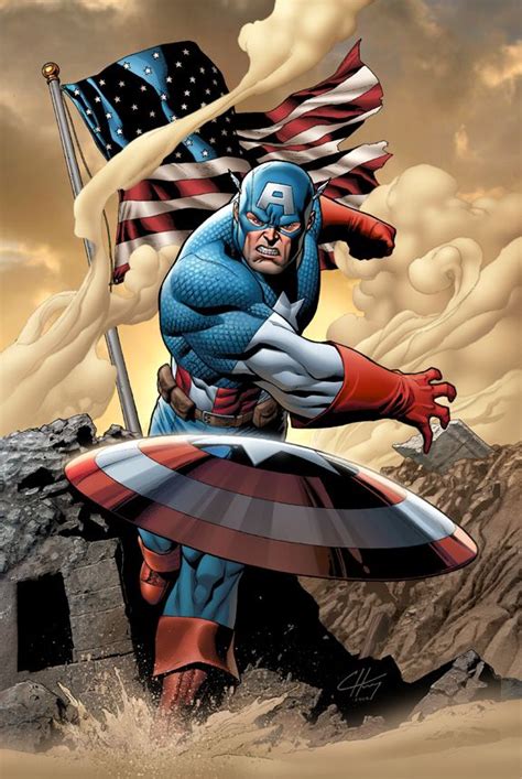 Marvel dc comics captain american captain america art marvel heroes superhero comic cartoon comic book artwork comic books art marvel comics art. 279 best Captain America - Comicbook Artwork images on ...