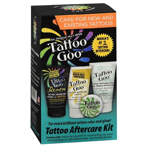 The Original Tattoo Goo Tattoo Aftercare Kit Walgreens