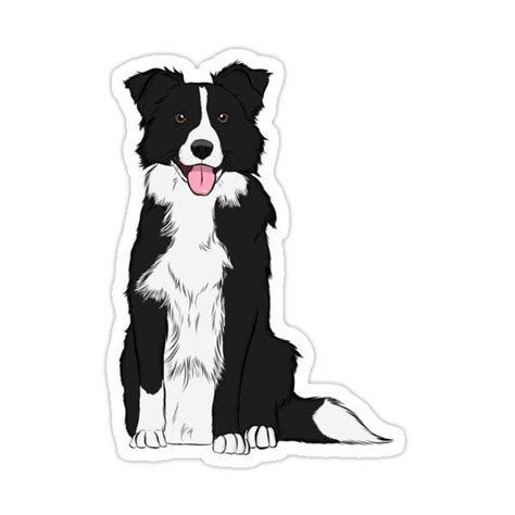 Border Collie Sticker By Rmcbuckeye Dog Stickers Border Collie Collie