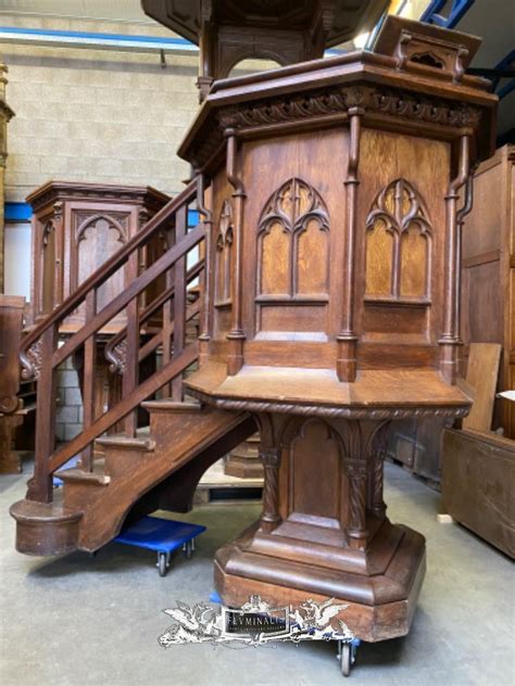 1 Gothic Style Pulpit Pulpits And Pews Fluminalis