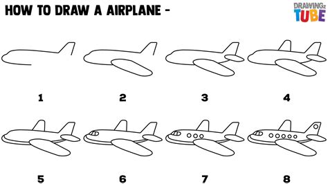 Here presented 55+ aeroplane drawing for kid images for free to download, print or share. How To Draw Toy Airplane For Kids | Step by step Drawings ...