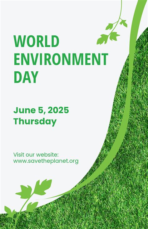 7 Free World Environment Day Templates Edit And Download