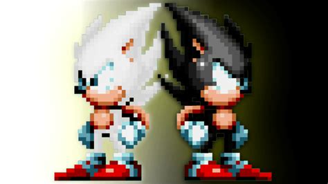 Hyper Sonic And Dark Sonic Custom Sprites Mania Rsonicthehedgehog
