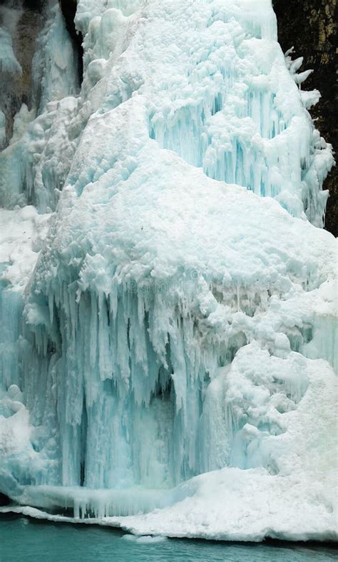 Frozen Waterfall Stock Photo Image Of Creek Melting 4329498