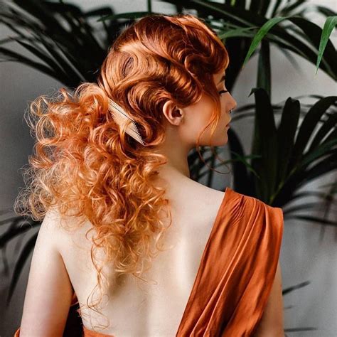 Kevin murphy killer curls cream, 6.7 ounce. finger waves and a curly ponytail