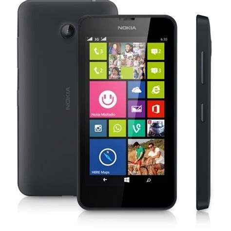 Téléphone Portable Nokia Lumia 630 Double Sim Puce Data Ooredoo