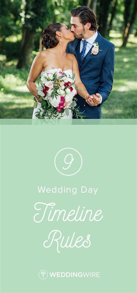 9 Wedding Day Timeline Rules Every Couple Should Follow Wedding Day