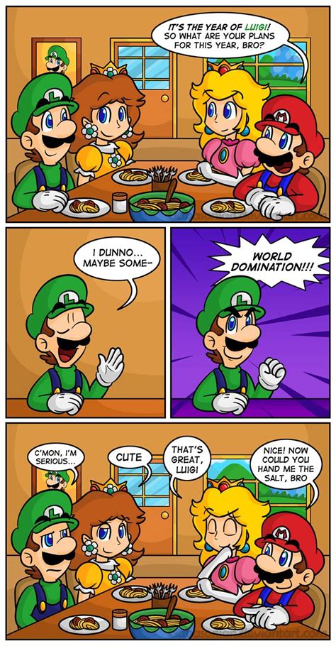 Year Of Luigi By Gabasonian On Deviantart Mario Funny Super Mario Art Super Mario Memes