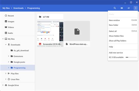 Chrome Os Files App Getting A “share With Linux” Option For Project