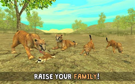 Wild Cougar Sim 3d Amazones Appstore Para Android