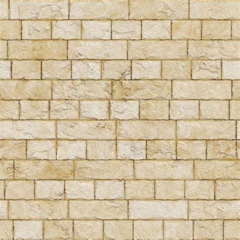 Seamless Yellow Stone Wall Texture Stock Photo By ©christinakrivonos