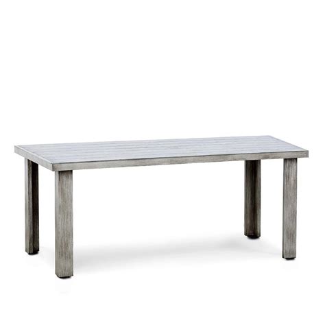 OVE Decors Montreal Rectangular Aluminum Outdoor Dining Table-MONTREAL7PC - The Home Depot ...