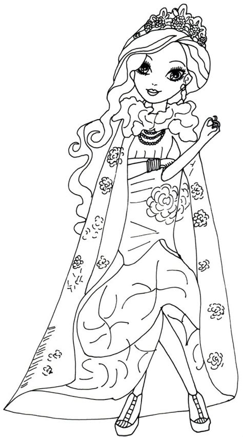 Enjoy bright, interesting and lovely descendant coloring books with glitter color! Free Online Printable Ever After High Coloring Sheets ...