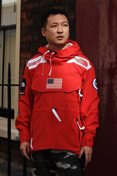 Supreme X The North Face Red Jacket Team Usa Apparel North Face Jacket