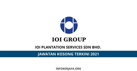 Chin leong kwan financial controller puchong. Jawatan Kosong IOI Plantation Services Sdn Bhd • Jawatan ...