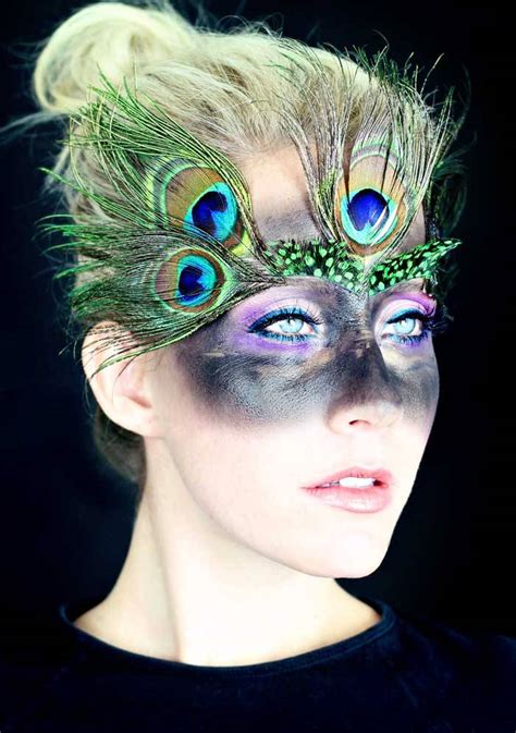 peacock halloween makeup ideas flawssy