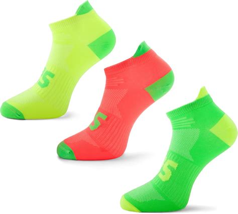 Sls3 Anti Blister Running Socks Thin Neon Sock Marathon Trail Cycling Socks Low Cut 3