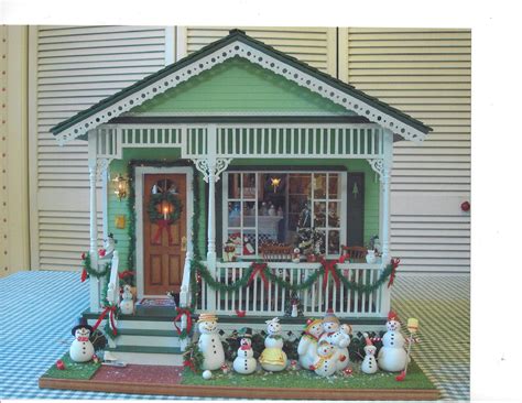 Dollhouse Miniature Mary Engelbreit Dollhouse Christmas Christmas