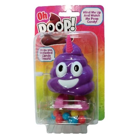 Flix Candy Oh Poop Emoji Poop Candy Pooper Purple Unicorn