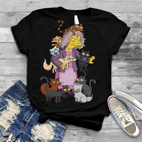 The Simpsons Crazy Cat Lady Eleanor Abernathy Shirt