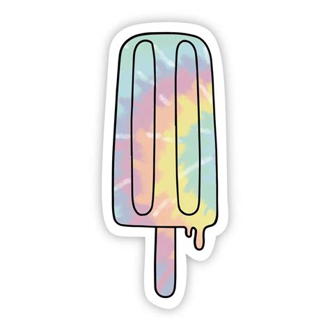I often design uis in google docs (b/c it's really easy to share and let people comment). Popsicle Tie Dye Aesthetic Sticker | Big Moods