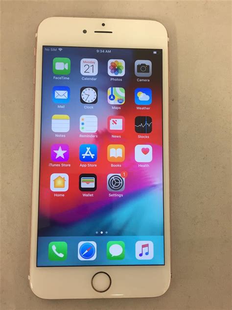 Apple Iphone 6s Plus Atandt Gold 128gb A1634 Lrov68607 Swappa