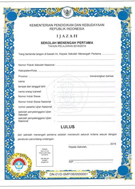 Contoh Format Ijazah Sma 2021 Conference Themes Imagesee