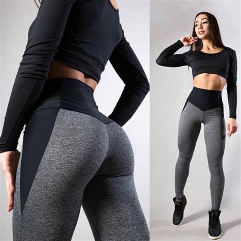 xmynb leggings damen gamaschen sport frauen fitness hohe taille nahtlose leggings push up laufen