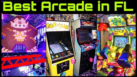 Best Retro Arcade In Central Florida Arcade Monsters Oviedo Youtube