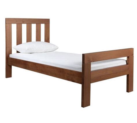 Buy Habitat Chile Single Bed Frame Dark Stain Bed Frames Argos
