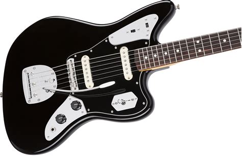 Fender Johnny Marr Jaguar Usa Rw Black Guitare électrique Solid