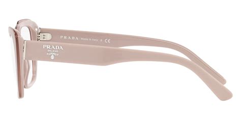 Prada™ Pr 01yv 07v1o1 53 Pink Alabaster Eyeglasses