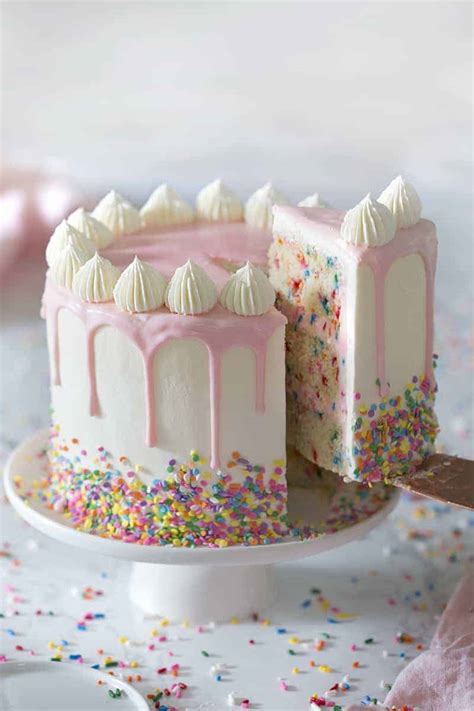 Crown Royal Vanilla Cake Recipe ~ Cake Funfetti Recipe Preppy Kitchen
