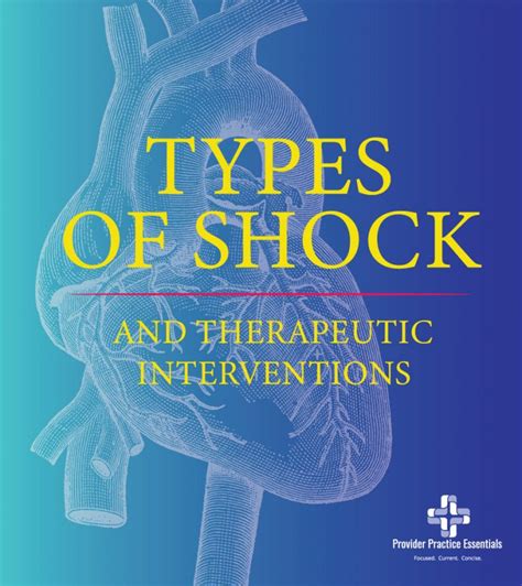 Different Types Of Shock And Therapeutive Interventions Ppe Medical
