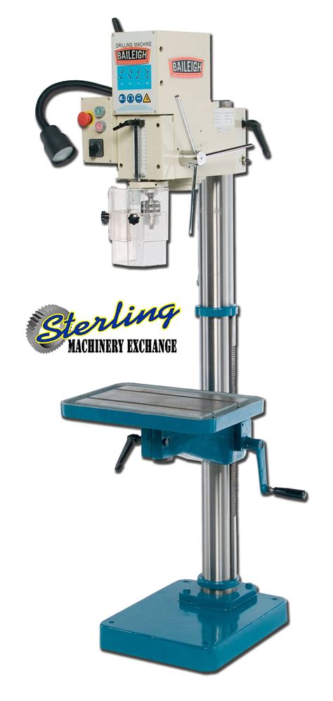 Brand New Baileigh Manual Feed Gear Driven Drill Press Sterling Machinery