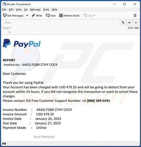 Paypal Account Has Been Charged Email Scam Removal And Recovery Steps Updated