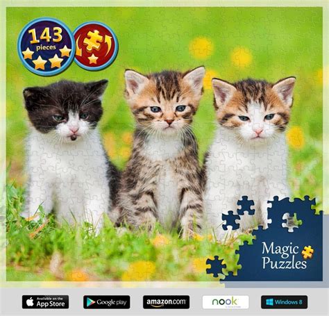 Jigsaw Puzzle Cute Cats And Kittens Kittens Cutest Jouer Magic