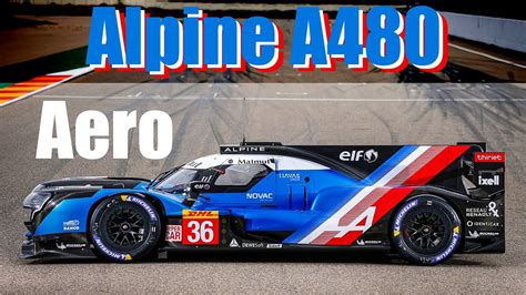 Alpine A480 Le Mans Hypercar Lmh Aero Update And Some Thoughts