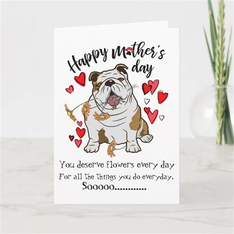 Free Printable Mothers Day Card From Dog Printable Word Searches