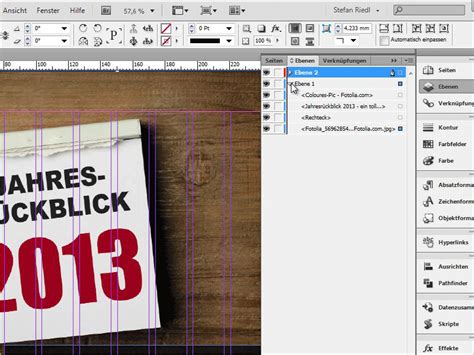 I show you how to change the background color so that it prints, and how to change the p. InDesign Ebenen, InDesign Objekt entsperren und sperren ...