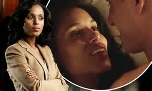 scandal s season five trailer shows olivia and fitz in steamy romp daily mail online