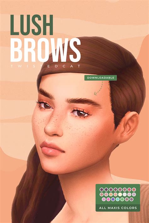 Download Lush Brows The Sims 4 Mods Curseforge