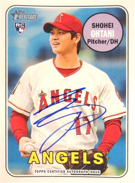 Hottest Shohei Ohtani Baseball Cards On Ebay As Angels Sensation Soars