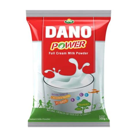 Dano Full Cream Milk Powder 500gm নঙর