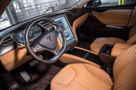 Customized Tesla Model S Interior By T Sportline Tesla Model S