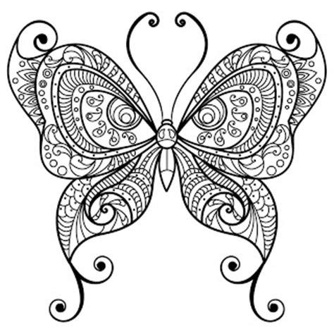coloring pages kids   butterfly coloring books  adults