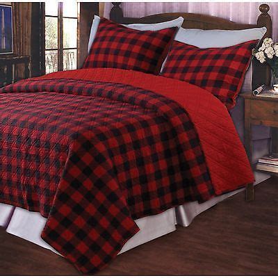 Check out our plaid comforter selection for the very best in unique or custom, handmade pieces from our duvet covers shops. RED BUFFALO PLAID Full / Queen QUILT SET : WESTERN LODGE ...