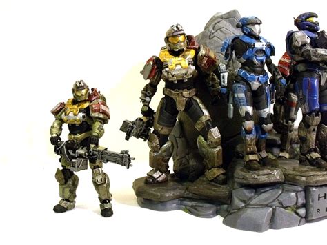 Review Halo Reach Legendary Edition Noble Team Statue