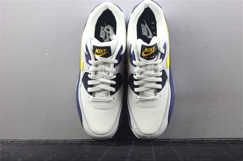 Nike Air Max 90 Essential White Tour Yellow Blue Aj1285 101 Sepsale